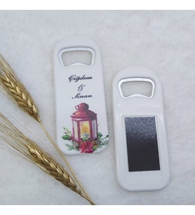 30 Adet Uzun Açacak Magnet Nikah Şekeri-