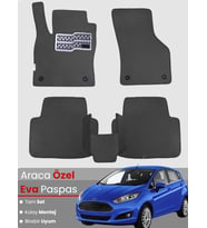 FORD FİESTA (2009-2016) Uyumlu EVA Paspas Tam Set–Araca Özel,Su Geçirmez,Kolay Montaj