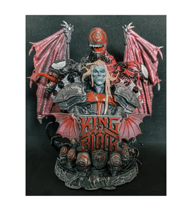 Marvel King in Black Büst Onyx King Büst Siyah Giyen Kral Büst 15CM
