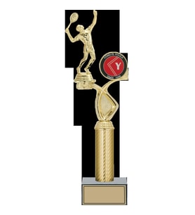 ODAK KUPA - Figürlü Kupalar - Tenis Erkek Figürlü Kupalar FG-015 A - 41 cm