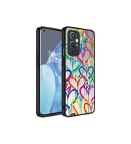 OnePlus 9 Pro Uyumlu Kılıf Aynalı Desenli Kamera Korumalı Parlak Zore Mirror Kapak (Kırmızı)
