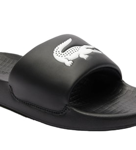 Lacoste Serve Slide 1.0 Unisex Terlik Siyah