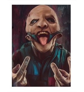Corey Taylor Maskeli Dekoratif Mdf Tablo