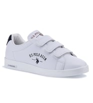 U.S. Polo Assn Sınger Beyaz Günlük Spor Ayakkabı 3 Cırtlı (Beyaz)
