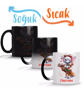 League Of Legends Trıstana Sihirli Kupa Bardak Porselen