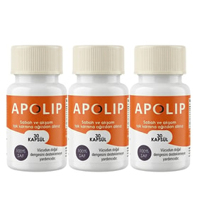 Apolip 30 Kapsül - 3 Kutu