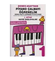 Piyano Çalmayı Öğrenelim 1 Kitap Denes Agay Portemem Yay