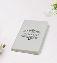 BK Gift Kişiye Özel İsimli 9x14cm Beyaz Defter - Model 9