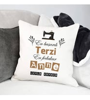 Kişiye Özel Terzi Annelere Hediye Yastık