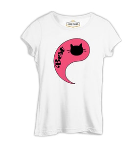 Best Friends - Köpek Beyaz Kadın Tshirt