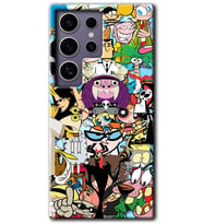 Galaxy S24 Ultra Kılıf HD Desen Baskılı Kılıf - Süper Çizgi Kahramanlar