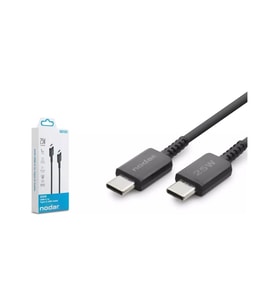 Nodar ND1101 Type-C To Type-C Kablo 25W 1 Metre Hızlı Şarj Siyah