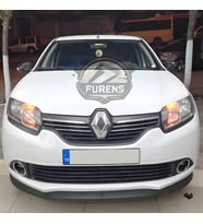 Renault Symbol 2013-2020 Uyumlu H lip Esnek Ön Lip 2 Parça Karlık Ön Ek Tampon Altı Dil