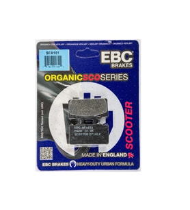 Ebc Sfa151 2005-2015 SYM Mio 100 Uyumlu Ön Fren Balatası Organik Balata