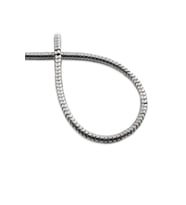 Hematit Doğal Taş Parlak Gümüş Rondela Kesim 4x2mm Dizi [AA]