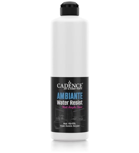 AMBIENTE ISLAK ZEMİN BOYASI AW-03 ESKİMİŞ BEYAZ 500ML + KATALİZÖR 20GR