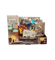 Minecraft Explosive Minecart Escape Action Figure & Accessories Toy Set Inspired By A Minecraft Movie  JGP20