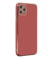 iPhone 11 Pro Max Kılıf Volet Silikon - Kırmızı