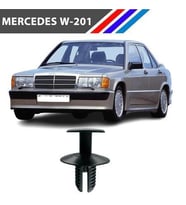 Mercedes W201 190 Class Davlumbaz Klipsi 81471-911-992 M1700-24 25 Adet