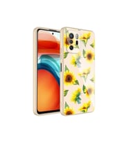 Xiaomi Redmi Note 10 Pro Uyumlu Kılıf Kamera Korumalı Desenli Sert Silikon Zore Epoksi Kapak