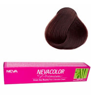 Neva Color Tüp Saç Boyası 4.77 Bitter 50 Gr + Oksidan Sıvısı 50 Ml