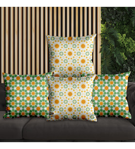 eJOYA Geleneksel Mandala Tasarımlı 4'lü Yastık İçi Ve Kırlent Kılıfı 45cm 113800