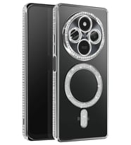 Redmi 14C Joke Simli Magneticsafe Kılıf - Gümüş