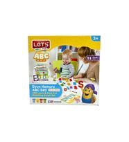LETS OYUN HAMURU ABC SETİ 51 PARÇA  L9005