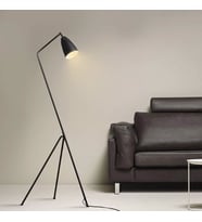 RİOLİGHT MODERN SİYAH METAL KÖŞE LAMBASI LAMBADER