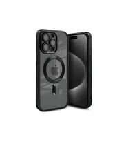 Apple İphone 15 Pro Max Kılıf Kross Magneticsafe Kapak - Siyah