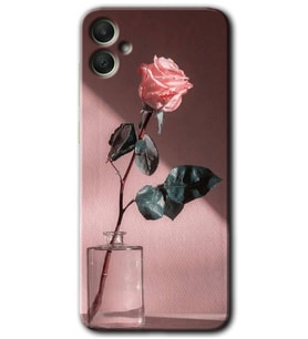 Galaxy A05 Kılıf HD Desen Baskılı Kılıf - Retro Gül