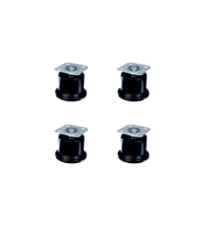 Bekleme Bingo Ayak Tablalı - 50MM - Siyah HKS280 - 4 Adet TG-V 12378