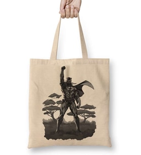 WAKANDA KNIGHT Bez Çanta Uzun Saplı