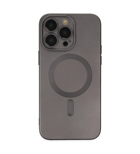 Apple İphone 13 Pro Kılıf Moshi Lens Magneticsafe Silikon - Füme