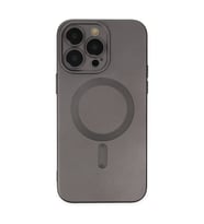 Apple İphone 13 Pro Kılıf Moshi Lens Magneticsafe Silikon - Füme