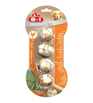 8in1 Delights Bones Köpekler İçin Çiğneme Topu Small 4 Adet