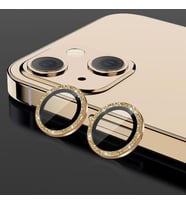 BİNANO IPHONE 12 DIAMOND GOLD CAMERA KORUYUCU