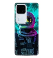Vivo V30 Kılıf Desenli Silikon Platinium Series Space 1854