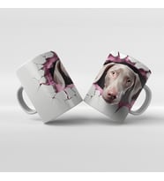 Baskılı Kupa Bardak Sevimli Köpekler - 22