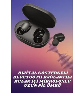Kablosuz Tws Kulaklık Kulak İçi Mikrofonlu Bleuetooth Kulaklık Yüksek Ses Kaliteli (Çok Renkli)