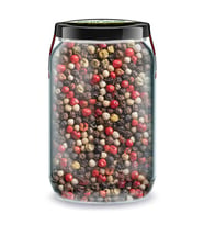 Renkli Karabiber Bi Kavanoz 660 cc. Cam Kavanozda 4 Renk Mix Tane Karabiber 4 Color Peppercorn