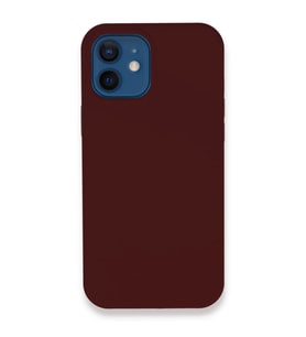 Apple İphone 12 Kılıf Lansman Legant Silikon - Bordo