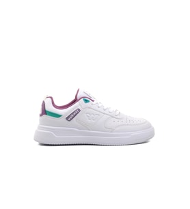 Walkway Berry Beyaz-Mor Unisex Sneaker