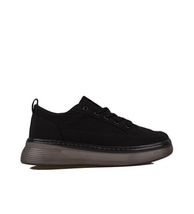 M2S Siyah Soho Unisex Kot Sneaker