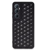 Durukar® Realme C65 Kılıf Petek Silikon Kapak - Siyah