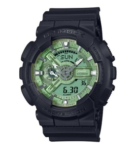 Casio Ga-110Cd-1A3 G-Shock Dijital Analog Takvimli Kronometreli Işıklı Alarmlı Erkek Kol Saati (Siyah)