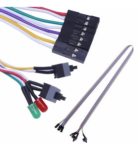 PowerMaster PM-14367 Bilgisayar PC Kasa Kablosu 65cm (Power Led, HDD Led, Reset SW, Power SW)