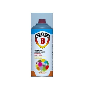 BURTECH RAL-7035 UNİVERSAL SPREY BOYA AÇIK GRİ 400 ML