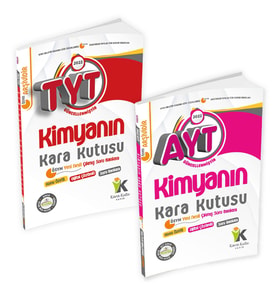 YKS-TYT-AYT Kimyanın Kara Kutusu Konu Özetli Dijital Çözümlü Çıkmış Soru Bankası