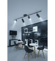 Spoti 4'Lü (BEYAZ IŞIK) Modern Tasarım Salon - Mutfak - Banyo Spot Ledli Sıralı Avize
